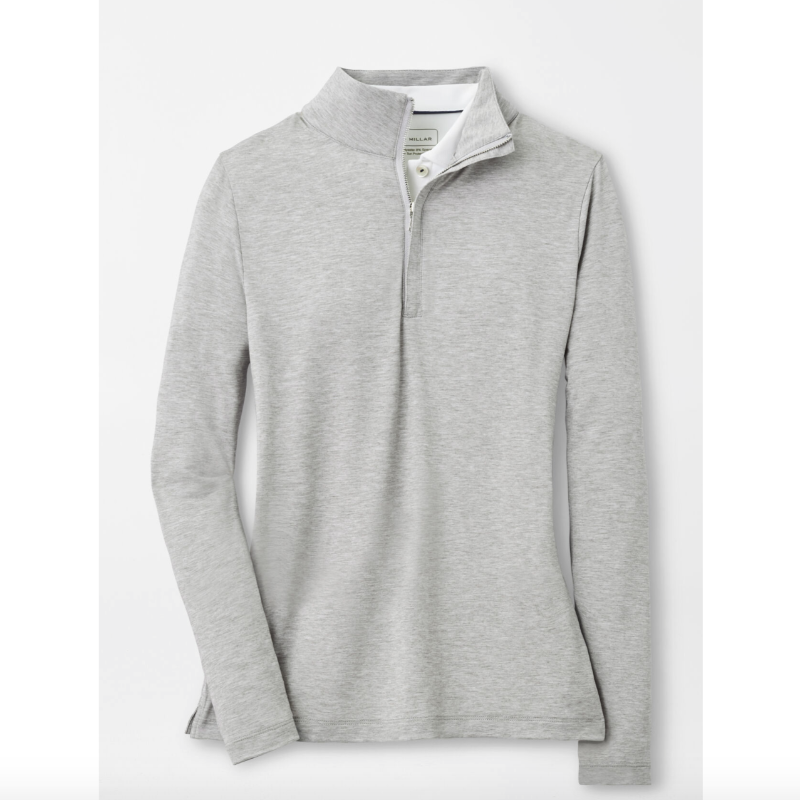 Peter Millar Evelyn Dri-Release Cashmere Top - British Grey