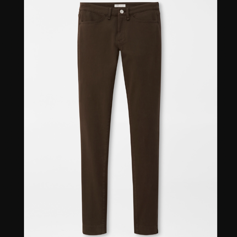 Peter Millar Karlie Stretch Pants - Espresso Brown