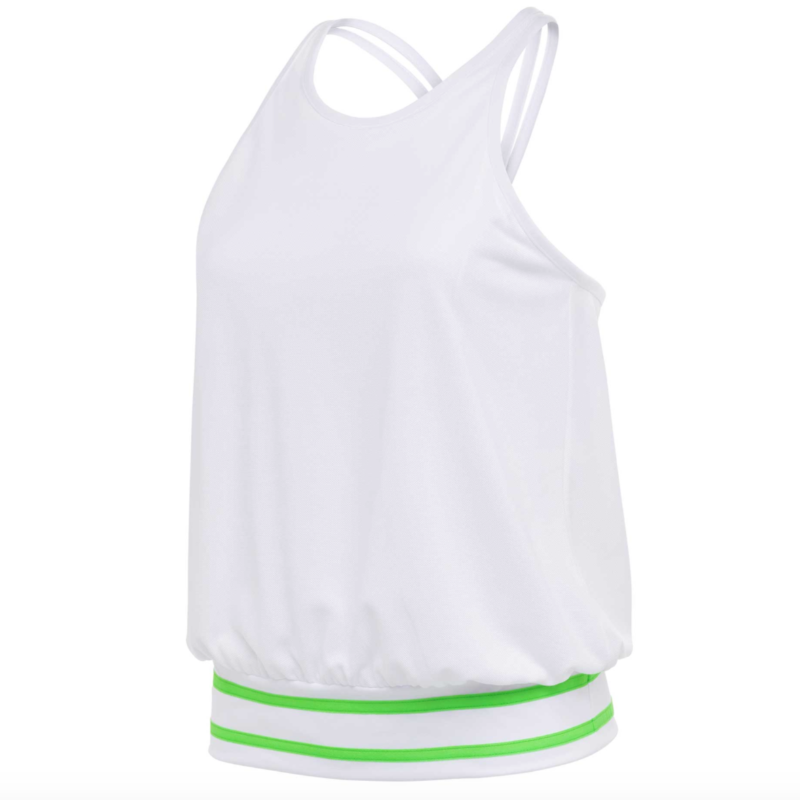 inPhorm Audrey Cami - White/Lime