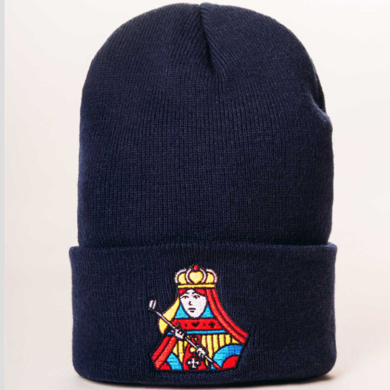 Foray Golf Queen Logo Beanie - Navy