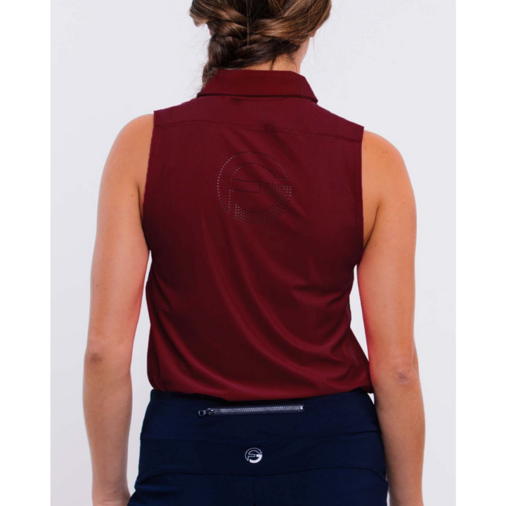 Foray Golf Core 2.0 S/L Polo - New Bordeaux