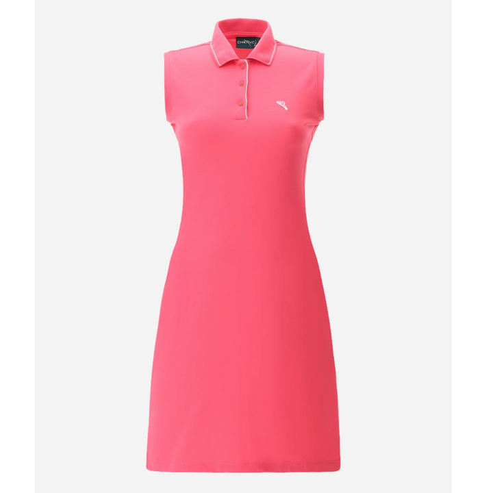 Chervò Jessy S/L Dress - Fuchsia