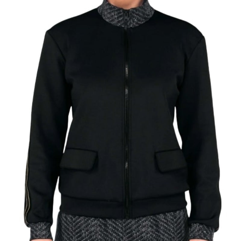 Foray Golf Society Neoprene Jacket - Black