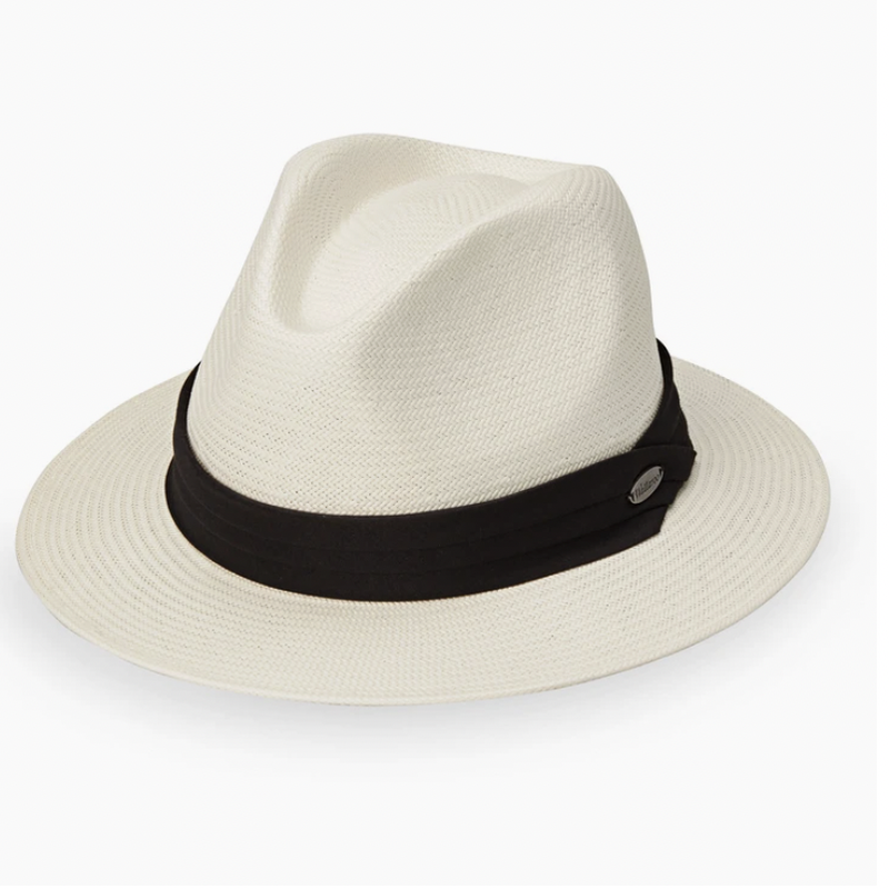 Wallaroo Monterey Hat - Natural/Black