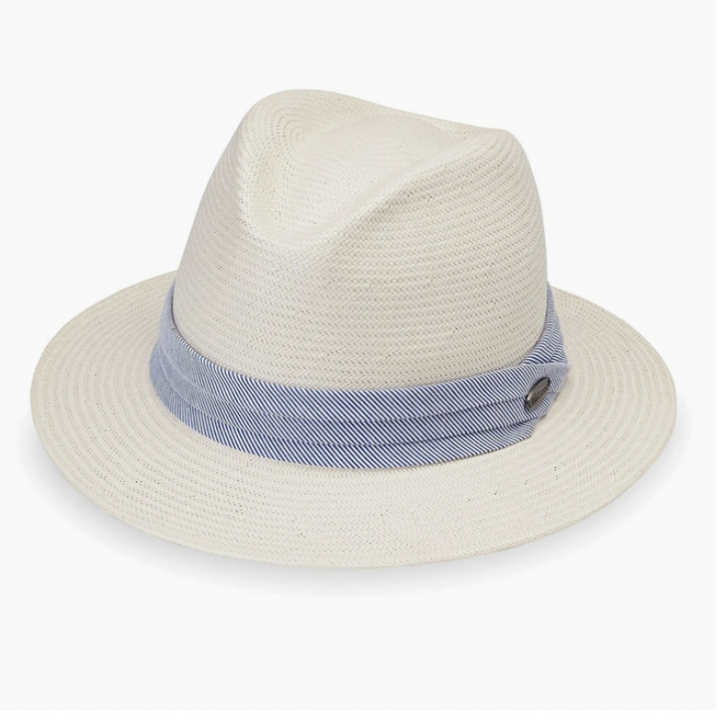 Wallaroo Monterey Hat - Natural/Blue