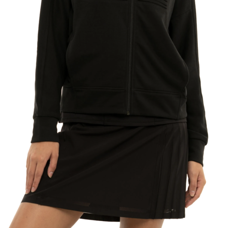 Lucky In Love Fabulous Pleated Skort - Black