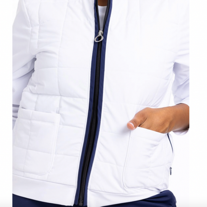 Kinona Quilted Jacket - White