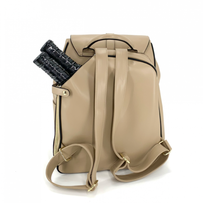 NiceAces Sara Tennis/Pickleball Backpack - Beige