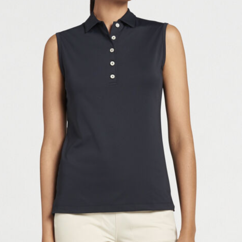 Peter Millar Perfect Fit S/L Polo - Black