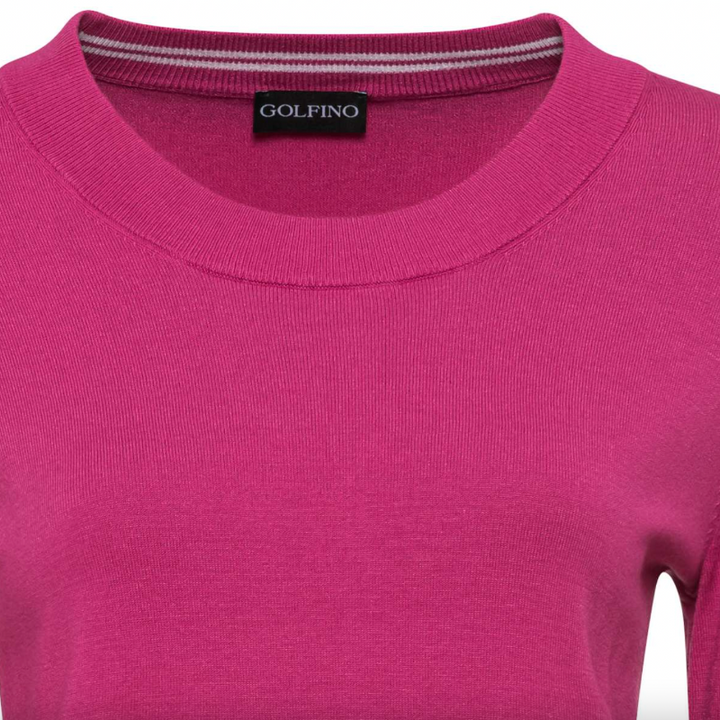 Golfino Ana Crew Neck Pullover - Pink