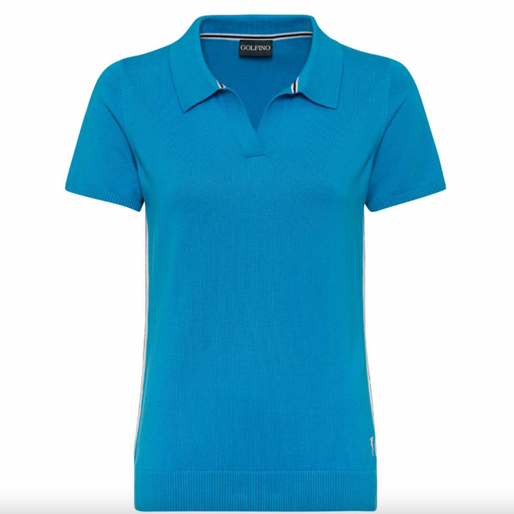 Golfino Perfect Round S/S Polo - Turquoise