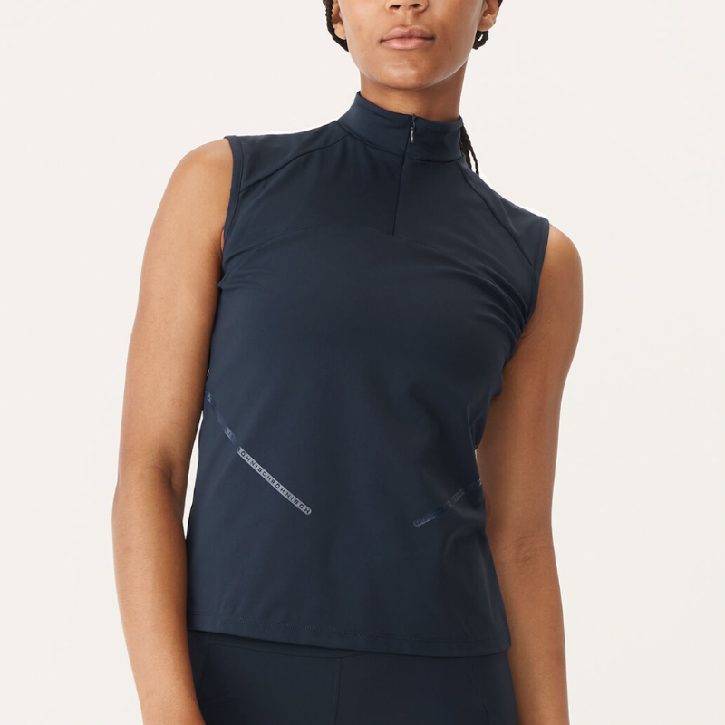 Rohnisch Sculpture S/L Top - Navy