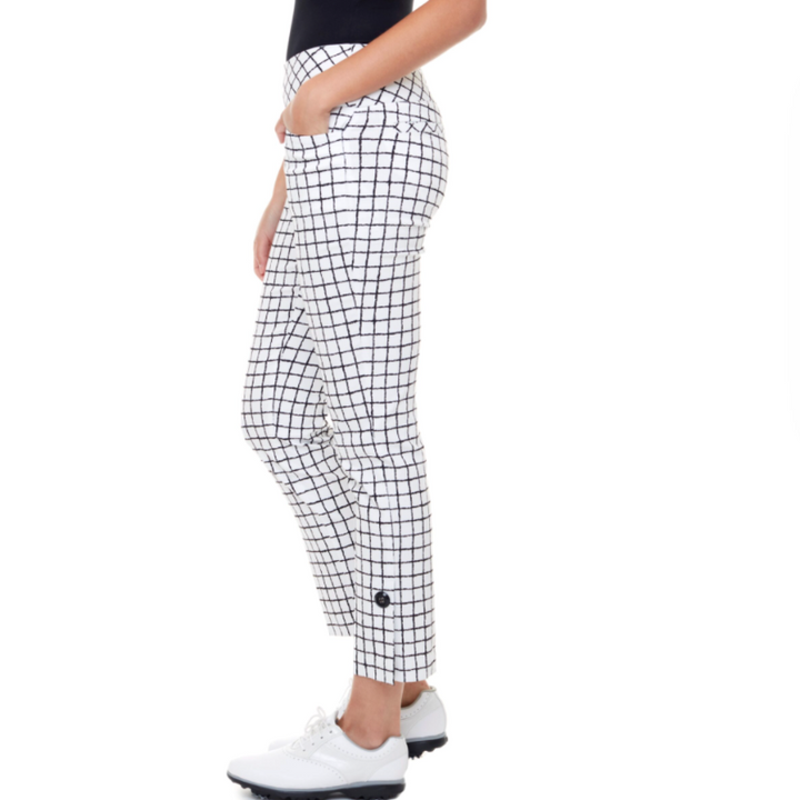 Swing Control Pant (28") - Black/White Grid