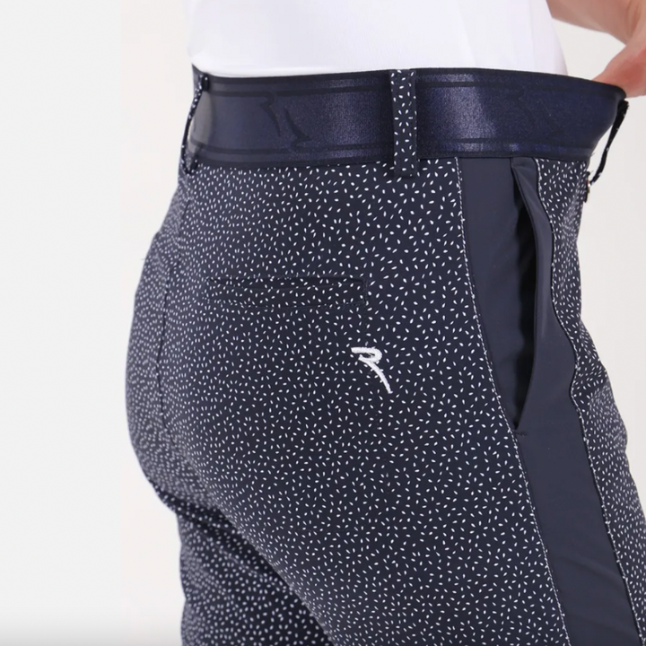 Chervò Silius Pant - Navy Print