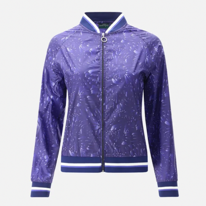 Chervò Mariella Jacket - Purple Print