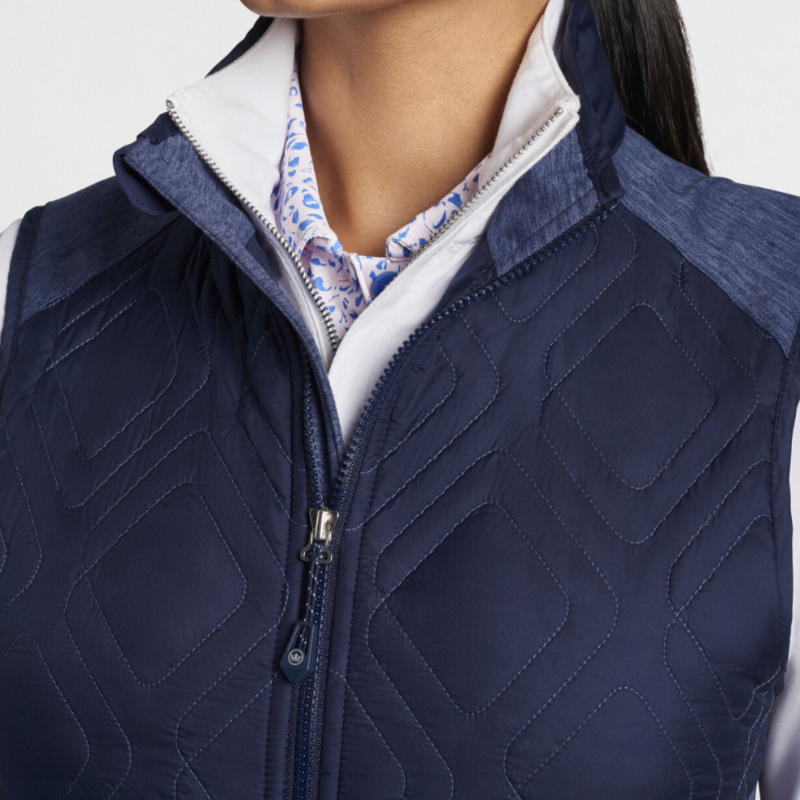 Peter Millar Lizzie Hybrid Vest - Navy