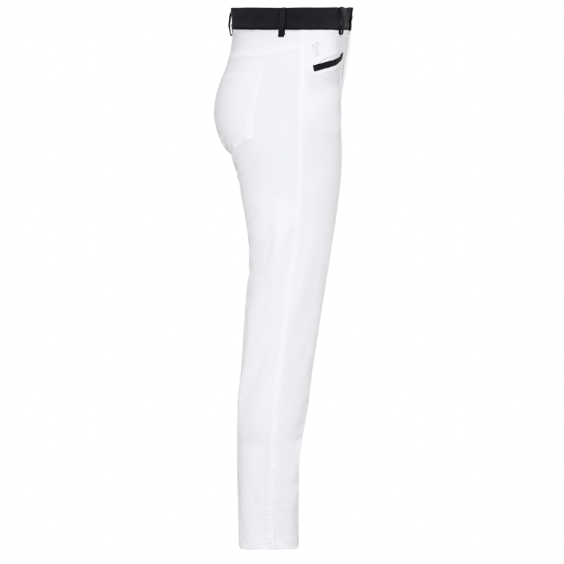 Golfino Sue Slim Techno Pant - White/Navy