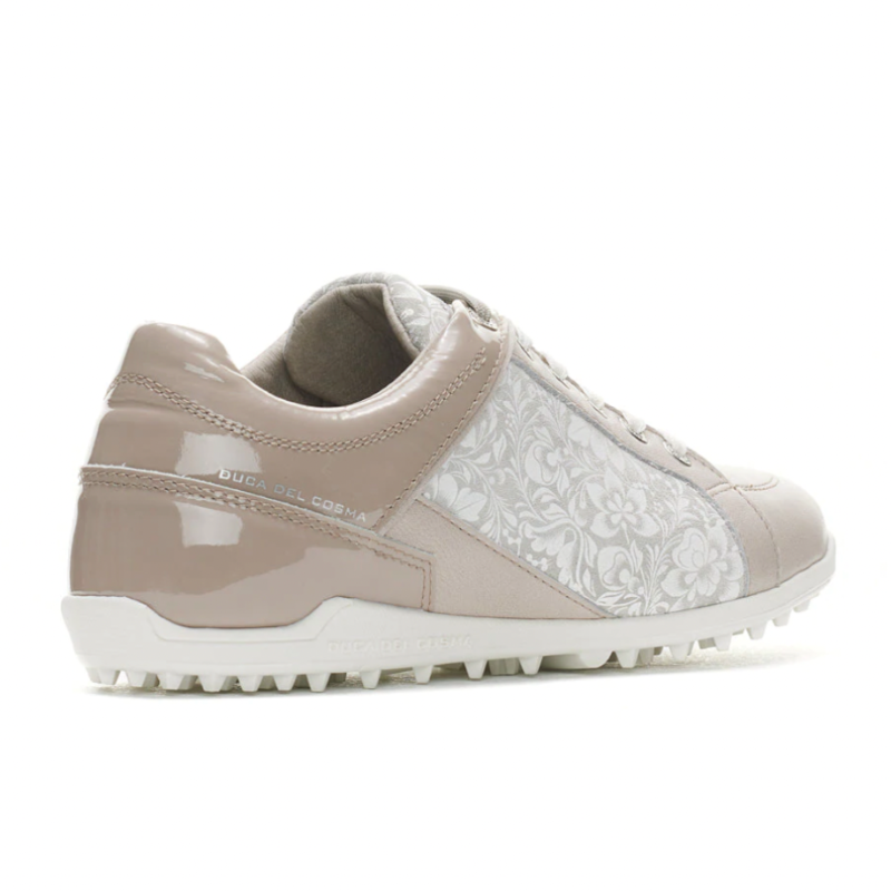 Duca Del Cosma Caldes Golf Shoe - Beige/Flower