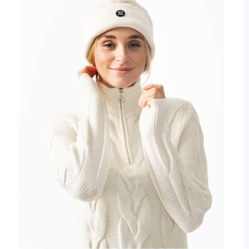 Daily Sports Addie Sweater - White