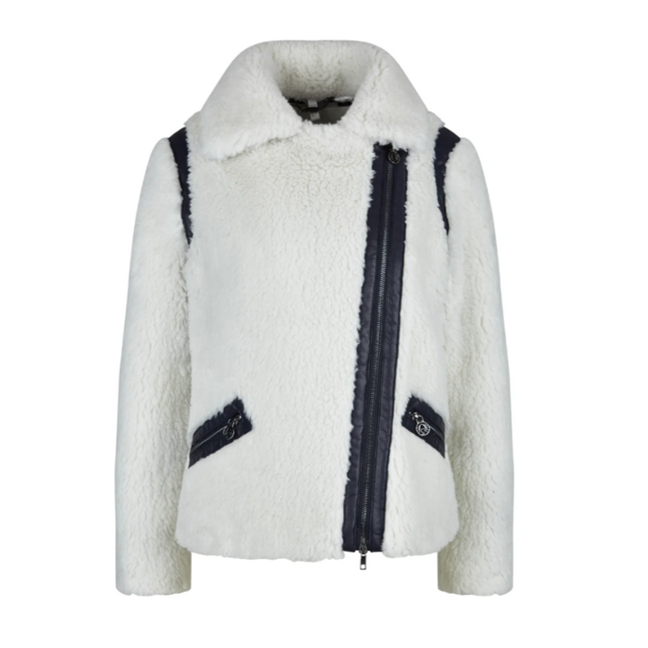 Sportalm Faux Fur Bomber - Ivory