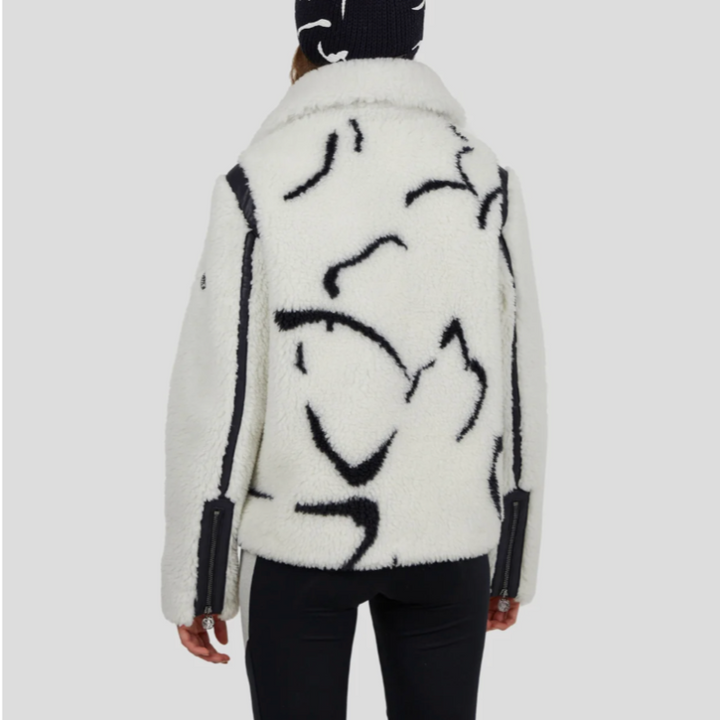 Sportalm Faux Fur Bomber - Ivory