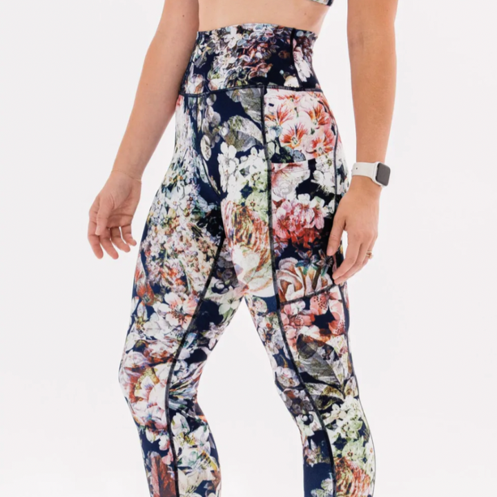 Foray Golf Sculpt Legging - Floral