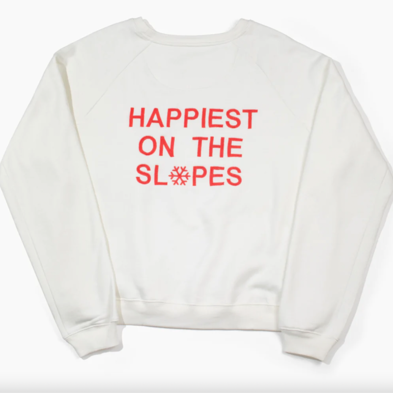 CourtLife Happiest On The Slopes Sweatshirt