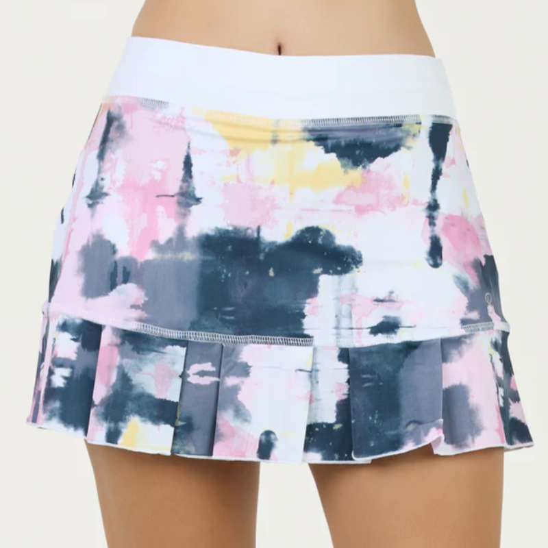 Sofibella Jive 14" Skort - Grey/Pink