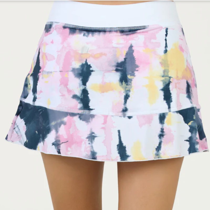 Sofibella Jive 14" Skort - Grey/Pink