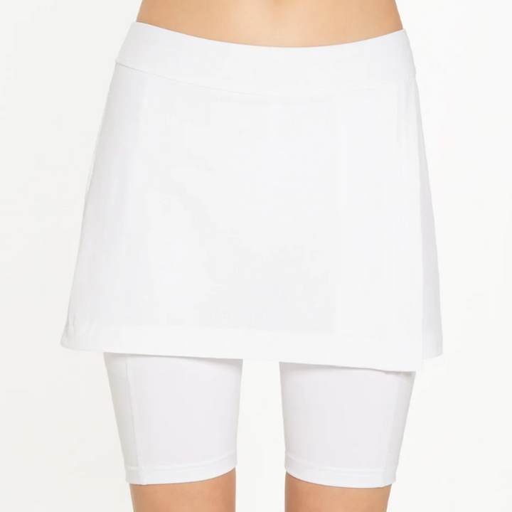 InPhorm Ashley Wrap Skort - White