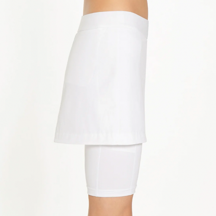 InPhorm Ashley Wrap Skort - White