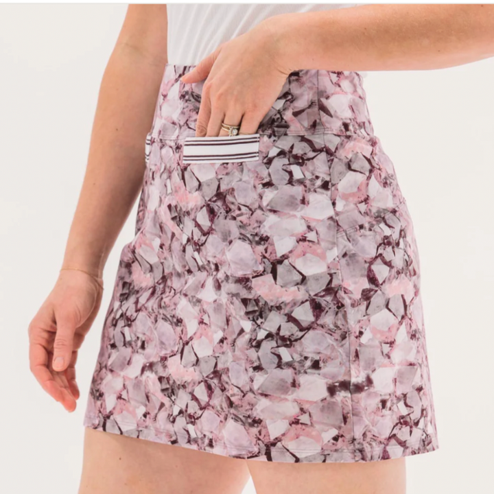 Foray Golf Hidden Pocket Skort - Pink Crystal