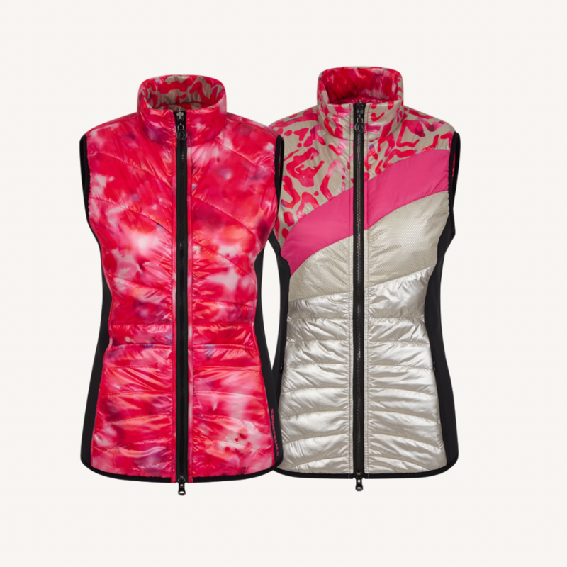 Sportalm Scarlett Reversible Vest - Fuchsia