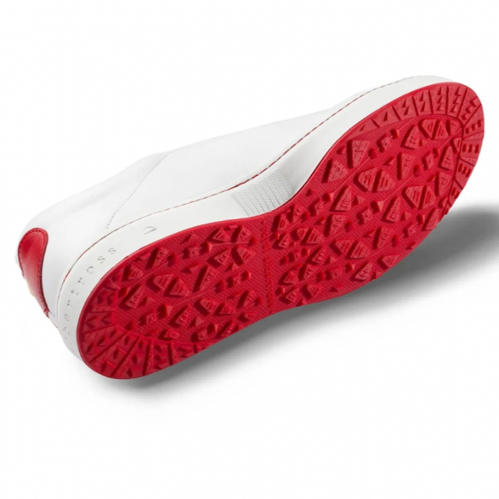 Royal Albartross Queen of Hearts Shoe - White