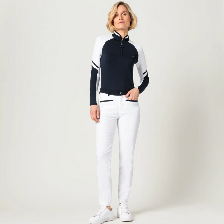 Golfino Drive L/S Troyer - Navy/White