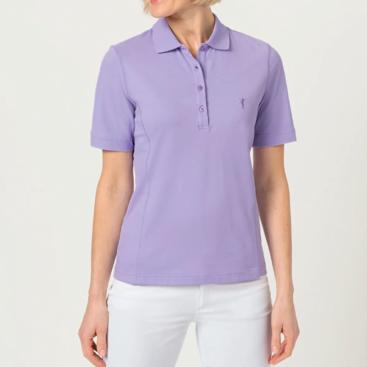 Golfino Martina S/S Polo - Lavender