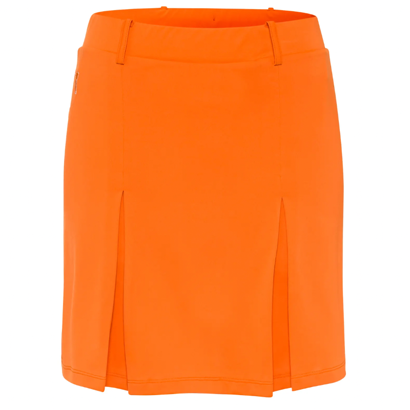 Golfino Natural Light Jersey Skort - Vibrant Orange