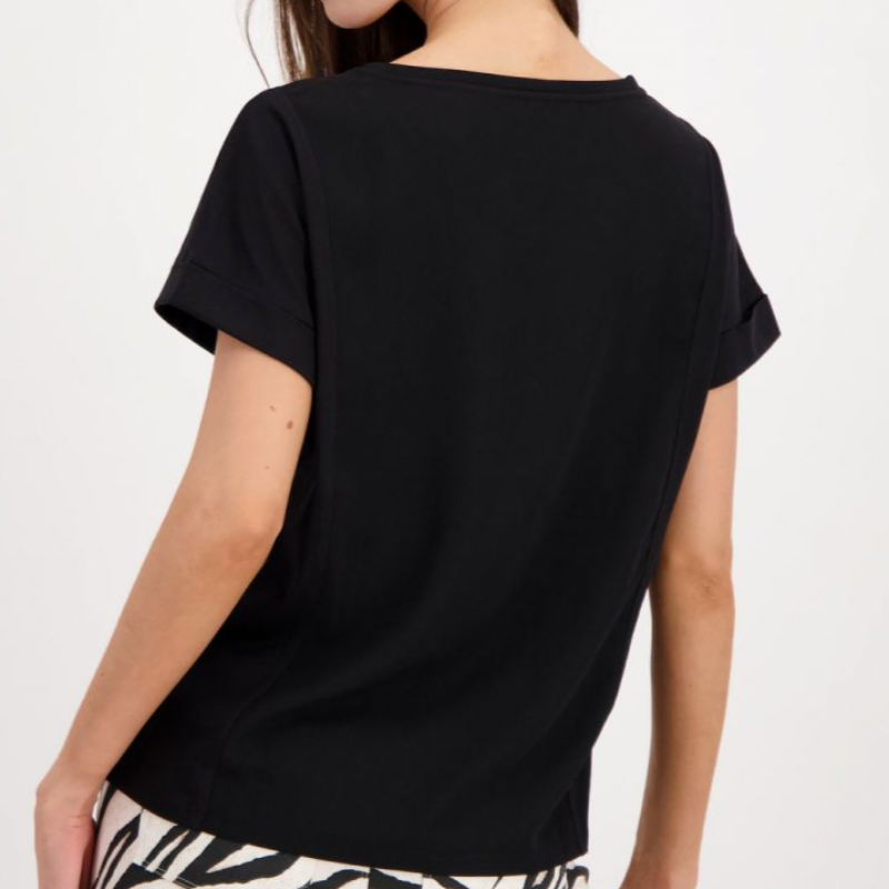 Monari Silky Tee - Black