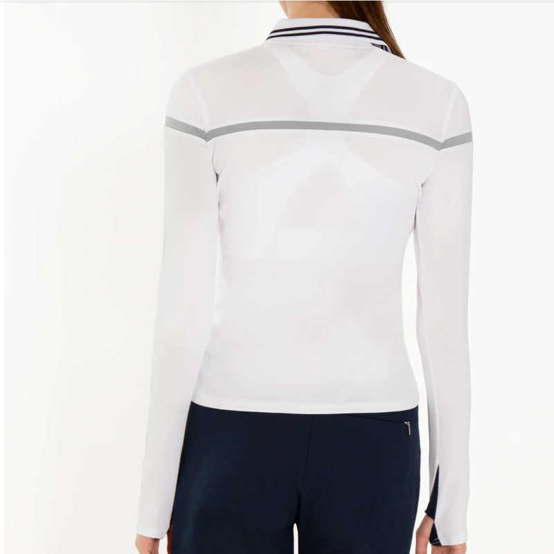 InPhorm Chloe L/S - White/Midnight