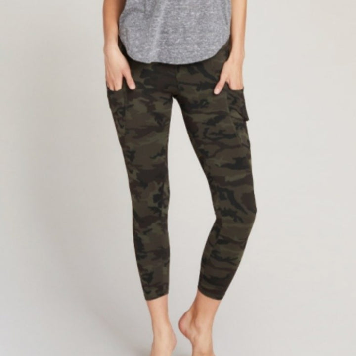 Strut This Flynn High Rise Legging-Green Camo