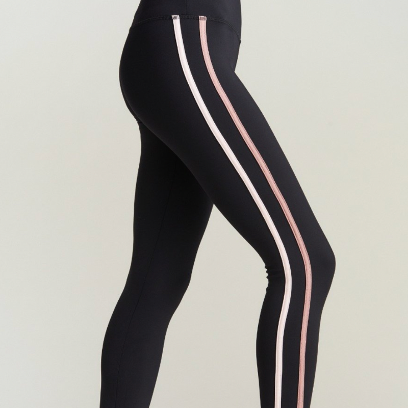 Strut This Havanna Legging - Black/Rose