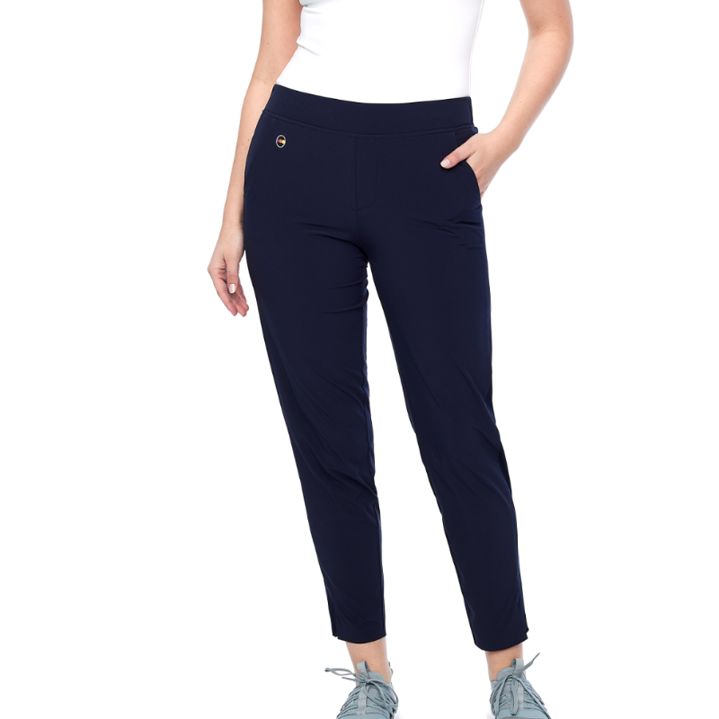 Swing Control Tuxedo Pants (28")- Navy