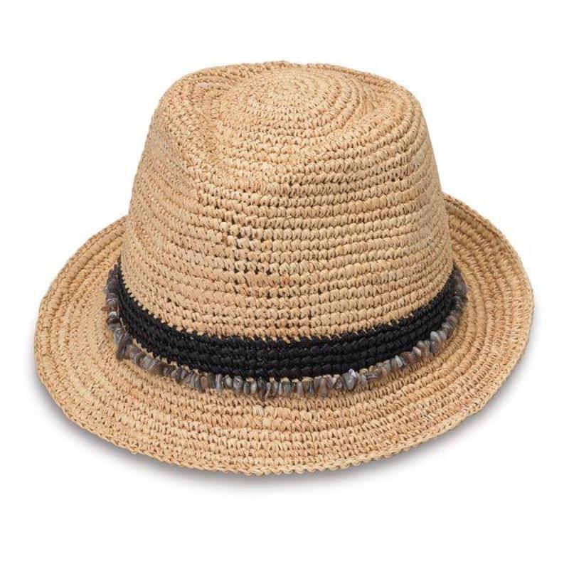 Wallaroo Tahiti Trilby Hat - Black