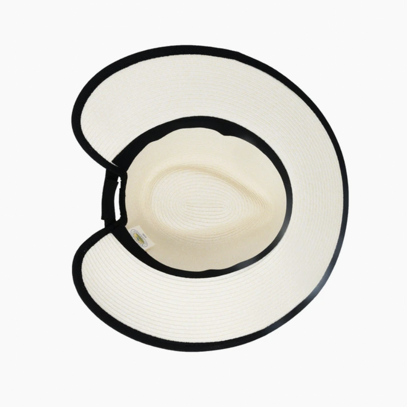 Wallaroo Gabi Hat - Ivory/Black