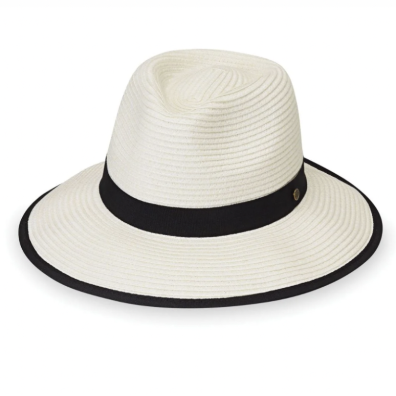 Wallaroo Gabi Hat - Ivory/Black