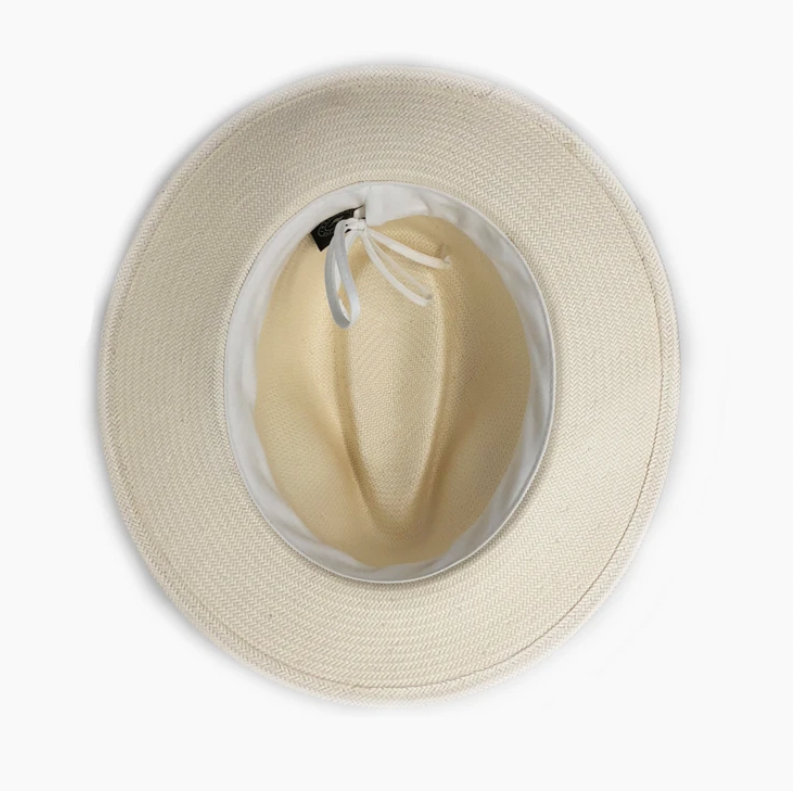 Wallaroo Monterey Fedora - Natural/Blue