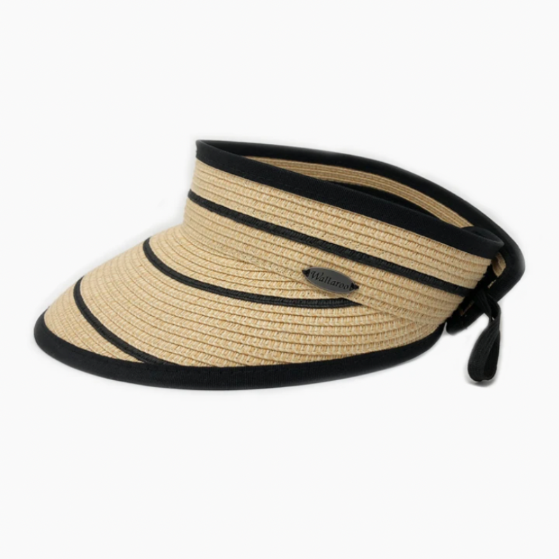 Wallaroo Savannah Visor - Camel/Black