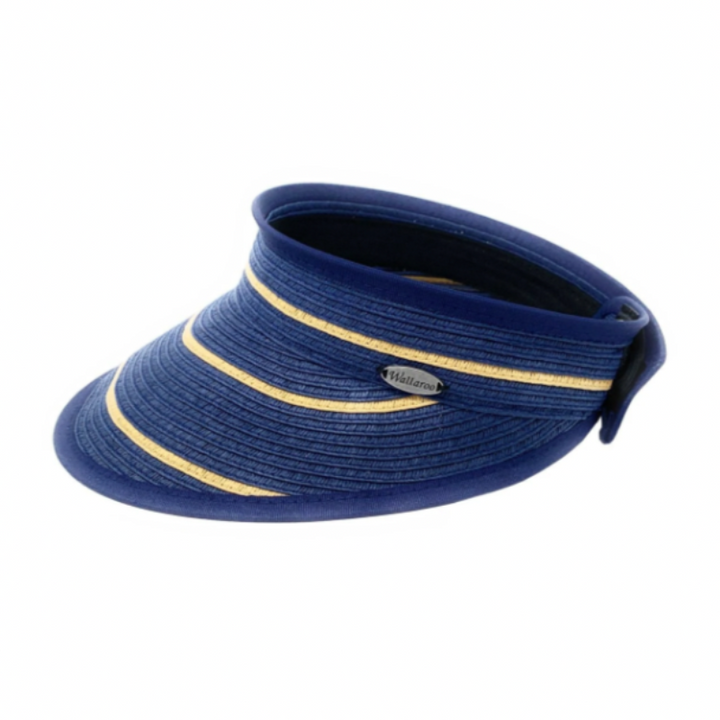 Wallaroo Savannah Visor - Navy/Camel