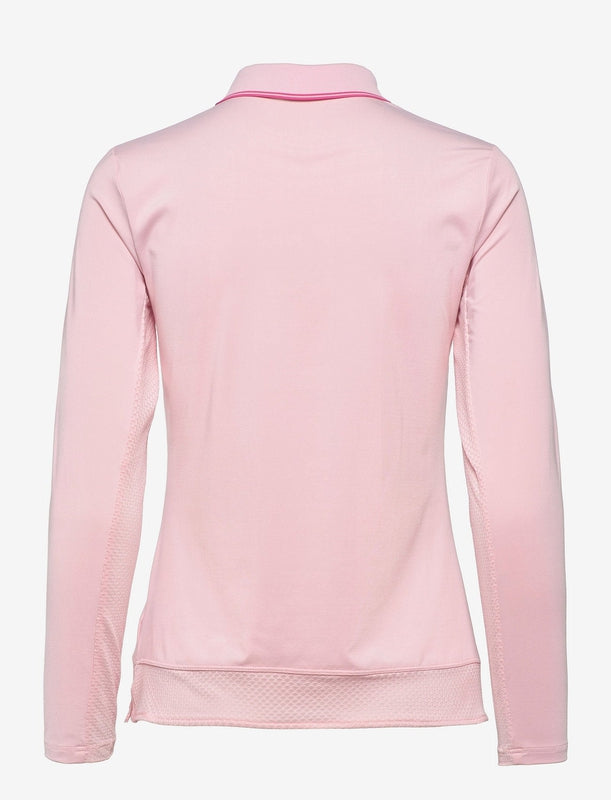 Daily Sports Corina L/S Polo Shirt - Pink