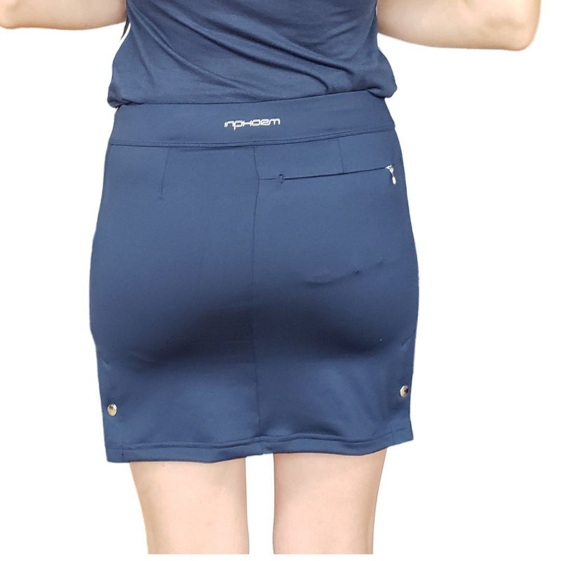 InPhorm Eloise 15' Skort - Midnight/White